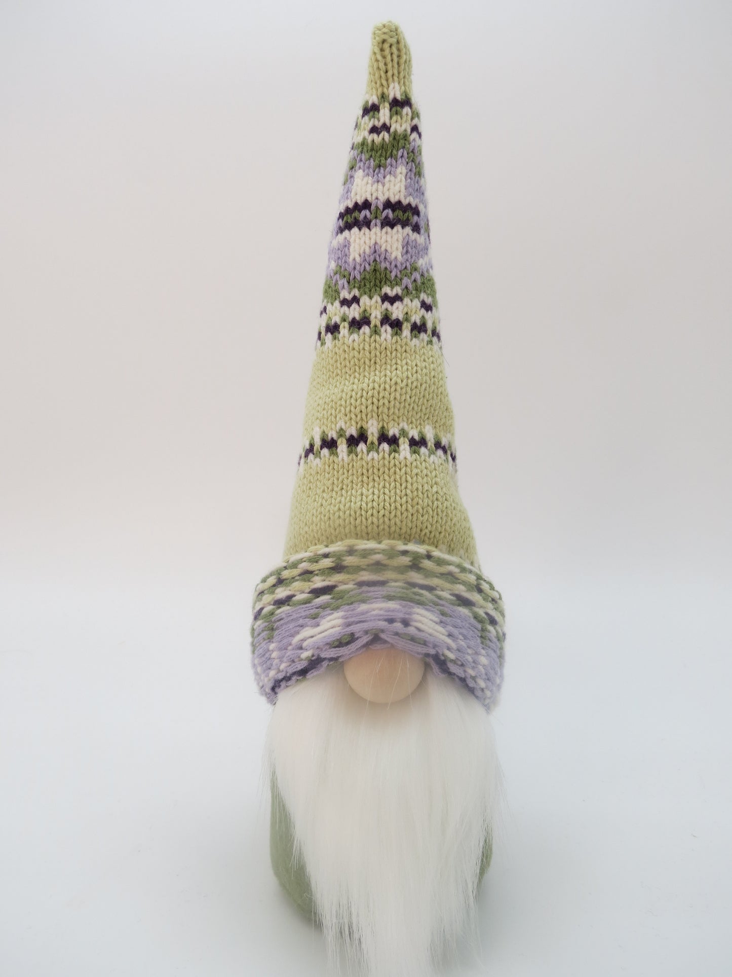 10" (25.4 cm) Small Gnome (6105) Olive Green/Mauve Nordic