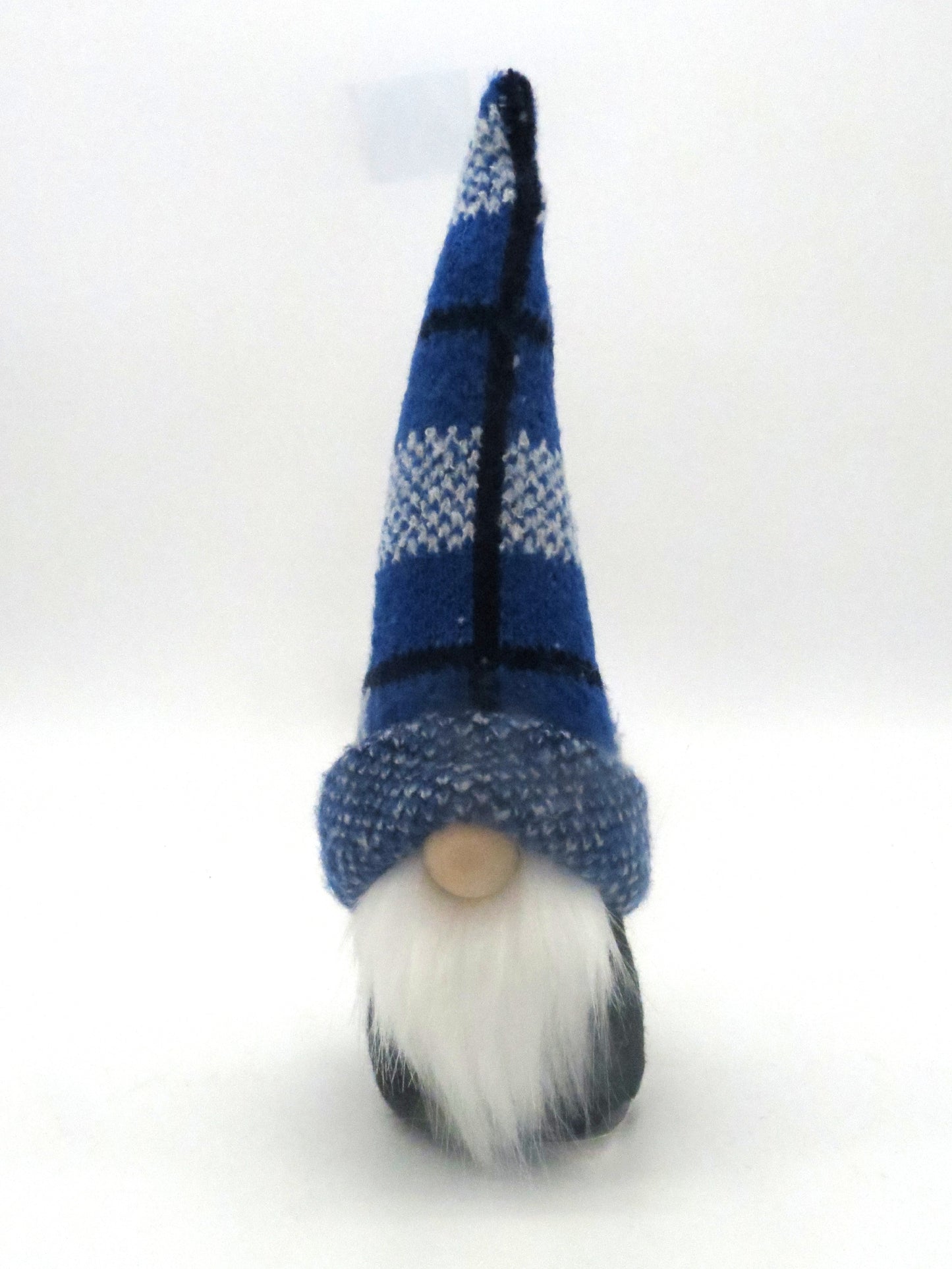 10" (25.4 cm) Small Gnome (6155) Blue/White Plaid
