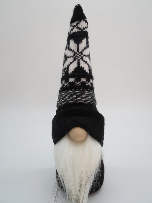10" (25.4 cm) Small Gnome (5824) Black/White Nordic