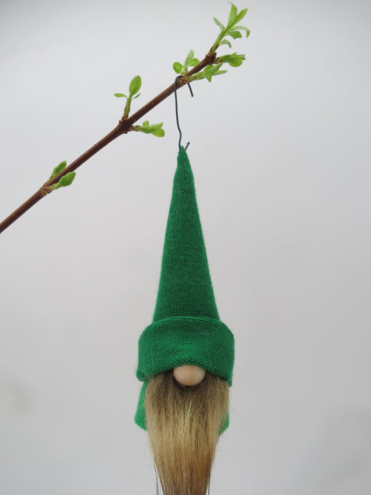 6" Ornament Gnome (6010) - Green