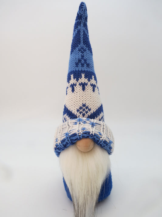 10" Small Gnome (6031) Blue/White Nordic
