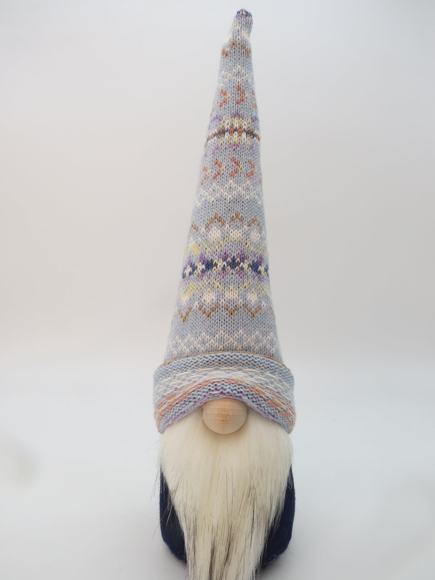 15" (38.1 cm) Medium Gnome (6041) - Light Blue with Multi Colour