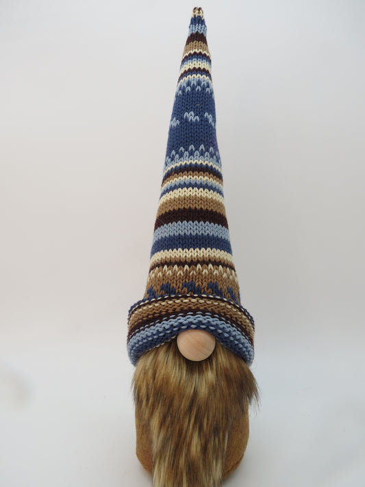20" (50.8 cm) Large Gnome (6050) - Blue/Brown/White
