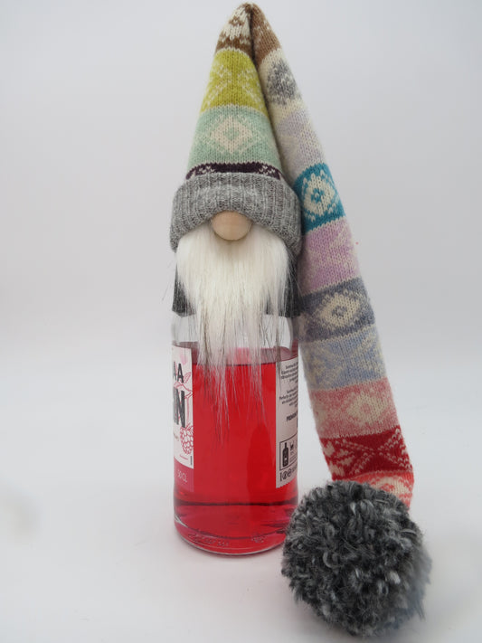 18 - 21" (45.7 - 53.3 cm) Tree/Bottle Topper Gnome (6062)- Multi Colour/Pattern