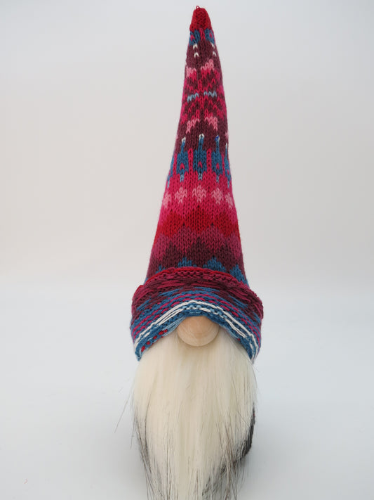 10" (25.4 cm) Small Gnome (6068) Pink/Purple/Blue Nordic