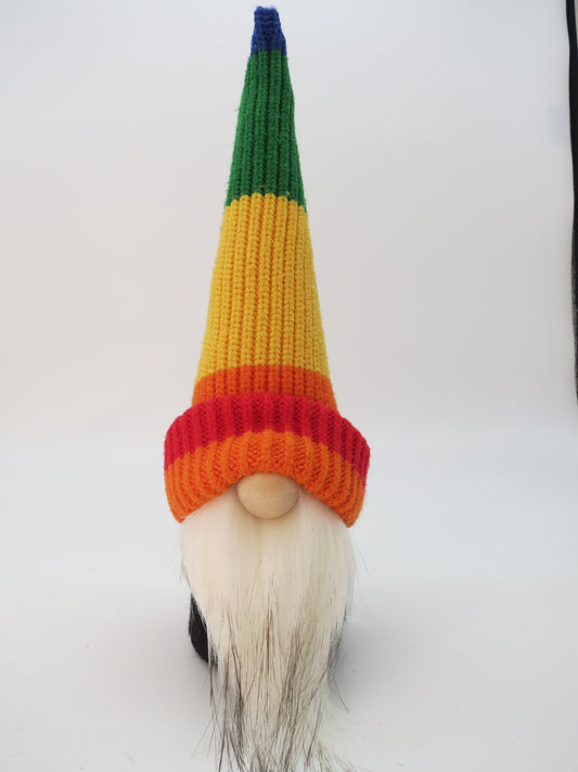 10" (25.4 cm) Small Gnome (6069) Multi Colour/Stripe
