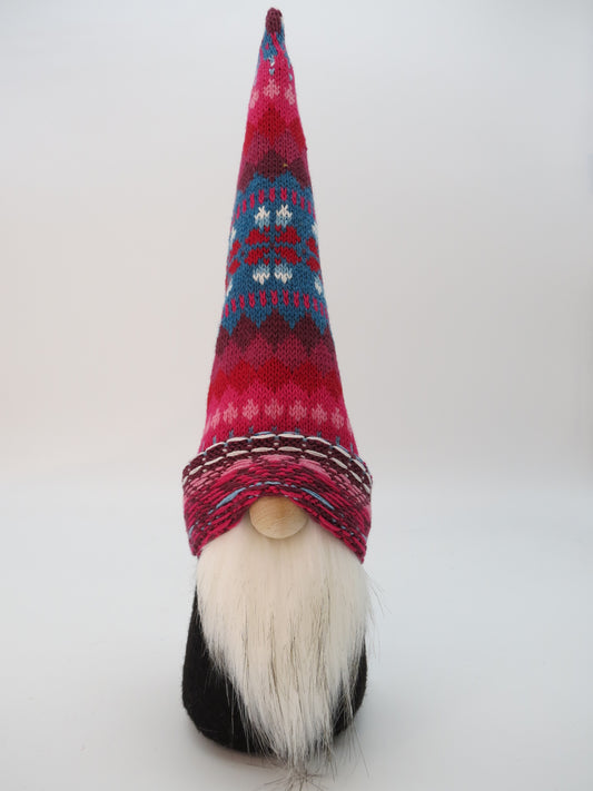 15" (38.1 cm) Medium Gnome (6074) - Pink/Purple/Blue Nordic