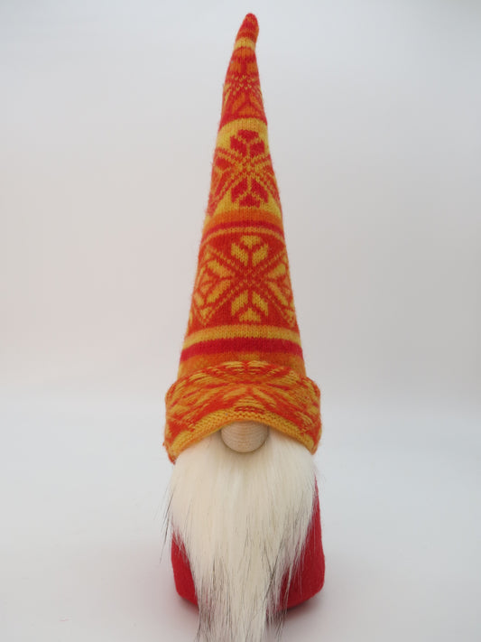 15" (38.1 cm) Medium Gnome (6076) - Orange/Red/Yellow Nordic