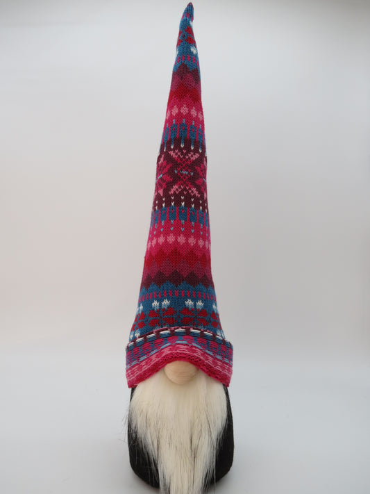 20" (50.8 cm) Large Gnome (6080) - Pink/Purple/Blue Nordic