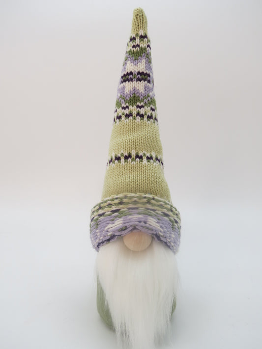10" (25.4 cm) Small Gnome (6105) Olive Green/Mauve Nordic