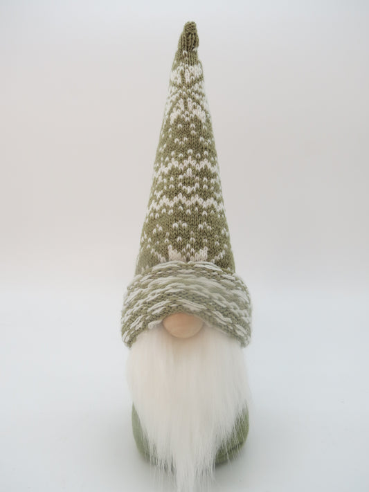 10" (25.4 cm) Small Gnome (6110) Olive Green/White Nordic