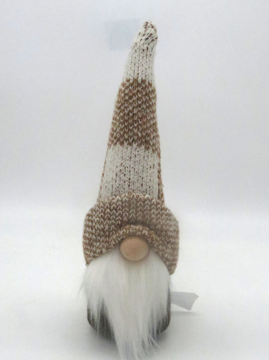 10" (25.4 cm) Small Gnome (6154) Biege/White Plaid