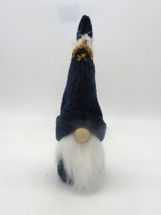 10" (25.4 cm) Small Gnome (6159) Navy/Gold/White