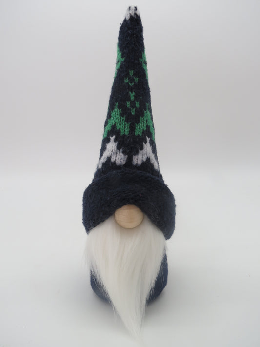 10" (25.4 cm) Small Gnome (6178) Navy/Green/White