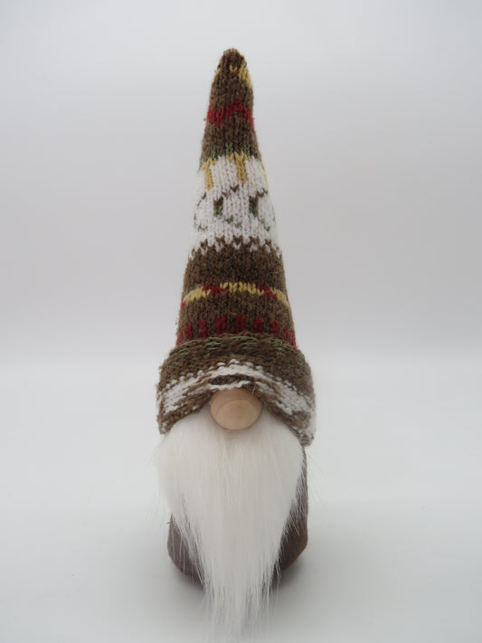 10" (25.4 cm) Small Gnome (6186) Tan/Yellow/White/Red