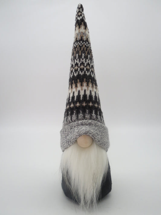 15" Medium Gnome (6197) - Gray/Black/White/Tan