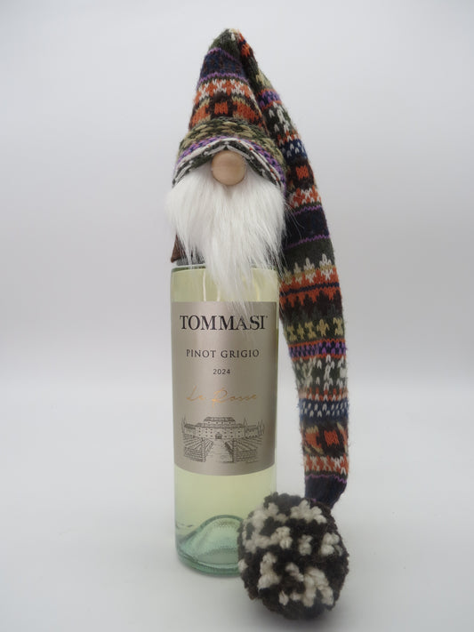 18 - 21" (45.7 - 53.3 cm) Tree/Bottle Topper Gnome (6212) - Multi Colour