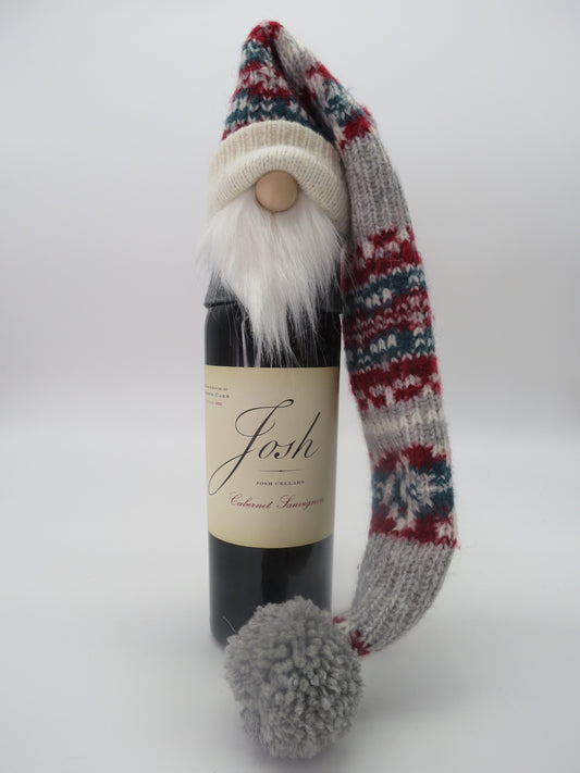 18 - 21" (45.7 - 53.3 cm) Tree/Bottle Topper Gnome (6213) - Multi Colour