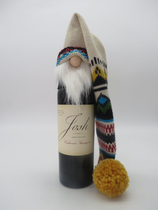 18 - 21" (45.7 - 53.3 cm) Tree/Bottle Topper Gnome (6215) - Multi Colour