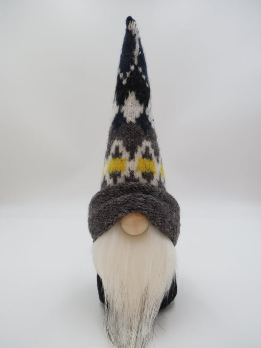 10" Small Gnome (5526) Gray/Black/Yellow/White/Navy